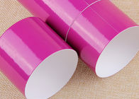 แม็กสีม่วงเคลือบเงากระป๋องกระดาษบรรจุภัณฑ์ / กระดาษแข็งหลอดกระดาษ ISO9001