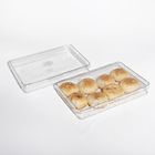 Custom PS PET Material Transparent Plastic Biscuit Container Box FDA