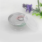 100ML Clear Pet Jars Child Resistant Candy 3.5G Weed Plastic Flower Cans Packaging
