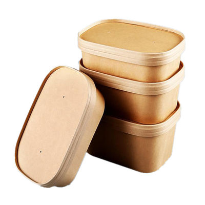 Disposable Food Takeaway Box Sugarcane Bagasse Food Container With Cover