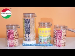 โถเก็บของปิดผนึก PET