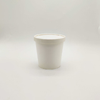24oz กระดาษทิ้งถ้วยไอศครีมบรรจุภัณฑ์ขนมหวานโยเกิร์ตไอศครีมคอนเทนเนอร์หลอด