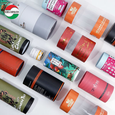 Eco Friendly Cylinder Tea Packaging