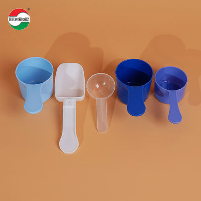 Food Grade Clear/White Pp Measuring Scoops PP Plastic Measuring Spoons For Coffee Tea Milk Powder