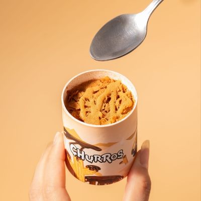 Hot-sellling Good Waterproof OEM Customized Food Grade White Cardboard PE Inner Ice Cream Paper Tube Paper Can for Ice Cream Freezing Resistance