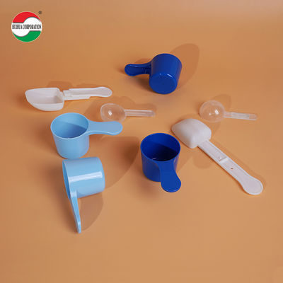 Food Grade Clear/White Pp Measuring Scoops PP Plastic Measuring Spoons For Coffee Tea Milk Powder