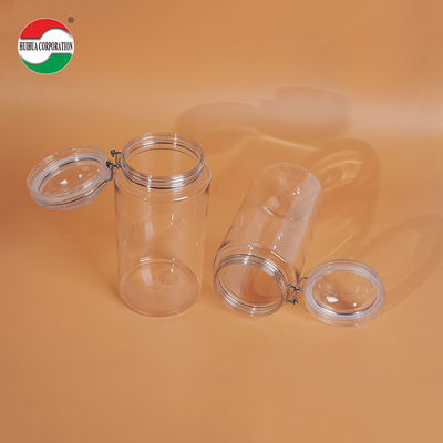 ขวดพลาสติกใสรีไซเคิลขนาด 1660ML ขวด PET ใสใช้แล้ว พร้อมฝาเกลียวสำหรับอาหารสัตว์เลี้ยง กาแฟ