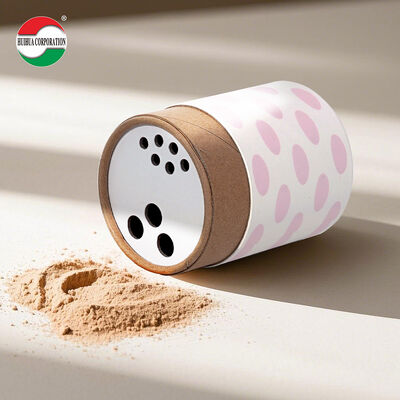 บรรจุกระดาษ Kraft Tube ที่เป็นมิตรต่อสิ่งแวดล้อม ด้วยขนาดที่กําหนดเองและความแข็งแรงในการบดสูงสําหรับผลิตภัณฑ์ Sprinkle