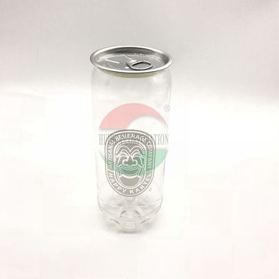 กระป๋องเครื่องดื่มใสขนาด 500 มล. ขวดโซดาพลาสติกเกรดอาหาร