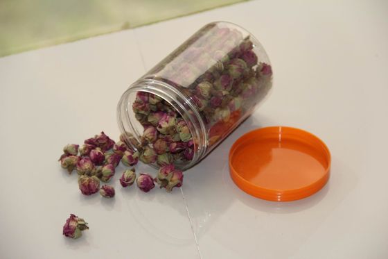 550ml ผลไม้แห้งกันน้ำชัดเจน Pet Jars, PET พลาสติก PET ขนาดเล็กสามารถ