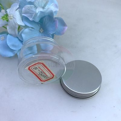 ลูกกวาดพลาสติกใสขนาด 420 มล. บรรจุกระป๋องพร้อมฝาอลูมิเนียม