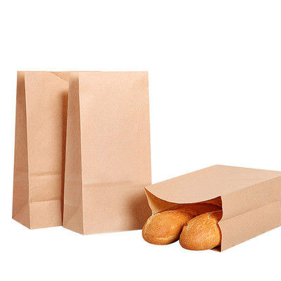 กระดาษคราฟท์รีไซเคิล Take Away บรรจุภัณฑ์ร้านอาหารถุงส่งอาหาร