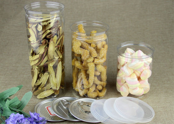 การพิมพ์ CMYK รอบขวด PET ใสสำหรับบรรจุภัณฑ์ Candy / Chocolate