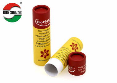 CMYK Printing Cardboard Tube แพคเกจสำหรับอุปกรณ์บรรจุภัณฑ์
