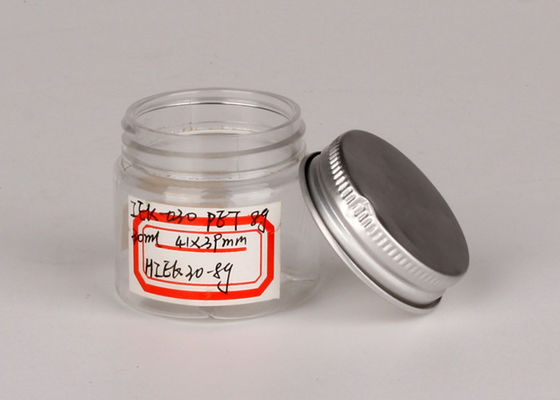 ฝาปิดอลูมิเนียมล้าง Pet Jars Small Plasic สำหรับบรรจุภัณฑ์เครื่องสำอาง