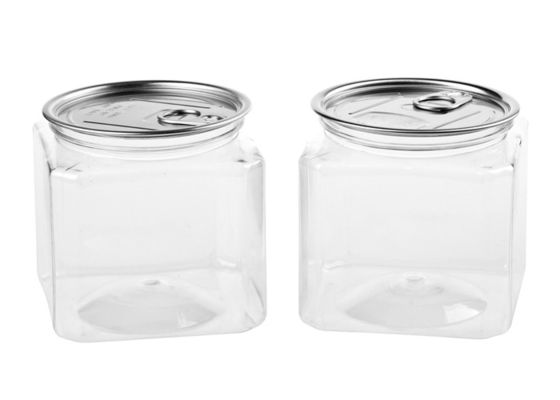 กระบอกพลาสติกพลาสติกใสสำหรับพลาสติก PET, ท่ออลูมิเนียม Easy End End